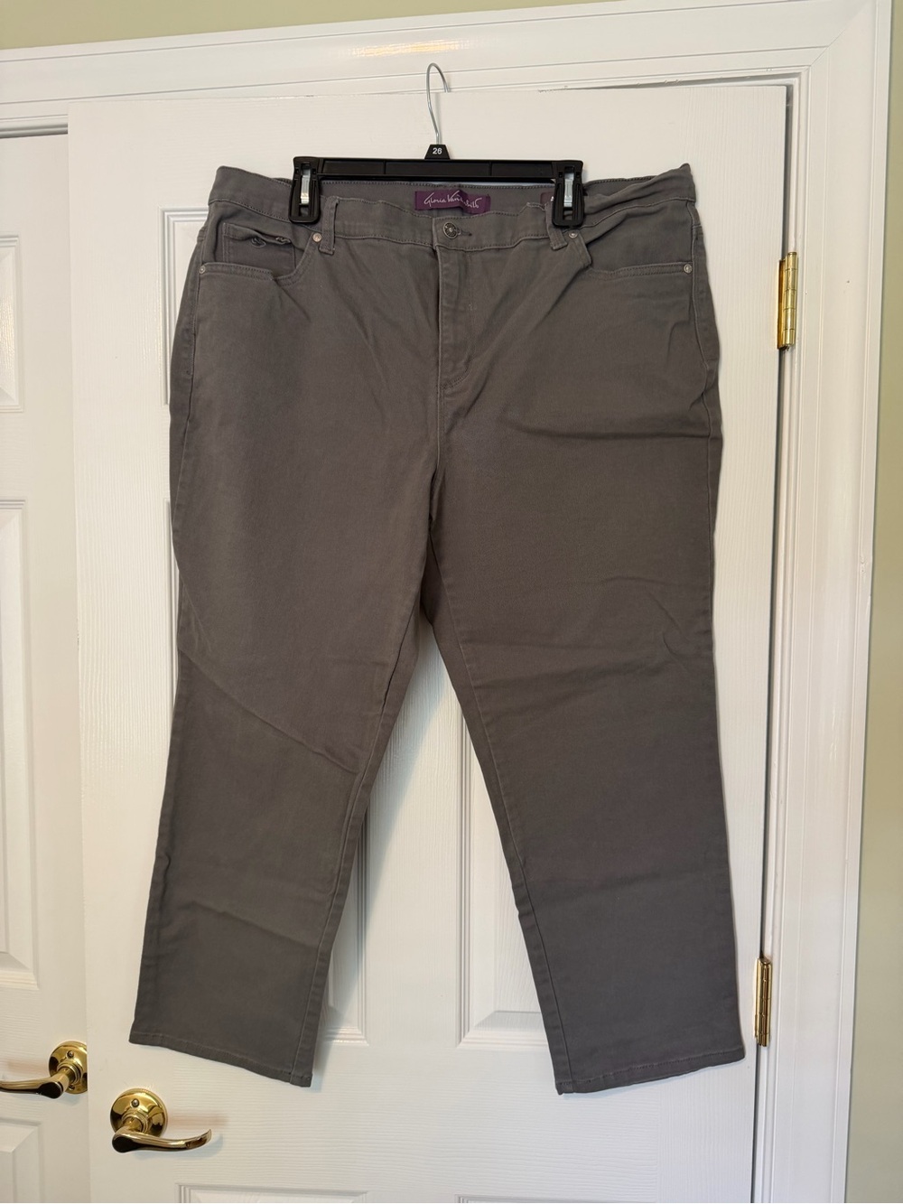 Gloria Vanderbilt Amanda jeans gray size 20 Short